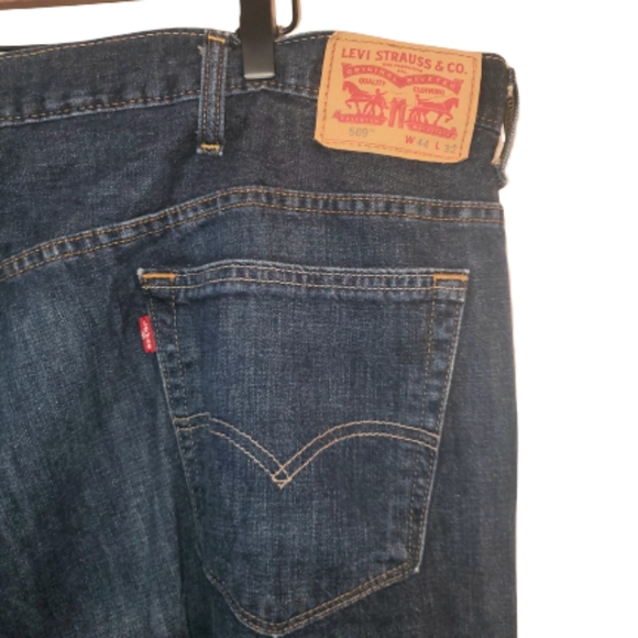 Levis 569 Big&Tall Loose Straight Blue Jeans 44W - Picture 11 of 16